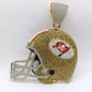XXL NFL Helmet Necklace - Premium Series - Rings For Champs, NFL rings, MLB rings, NBA rings, NHL rings, NCAA rings, Super bowl ring, Superbowl ring, Super bowl rings, Superbowl rings, Dallas Cowboys
