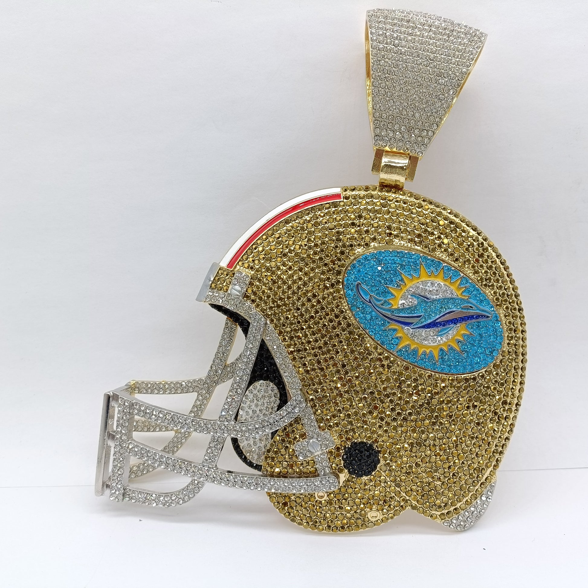 XXL NFL Helmet Necklace - Premium Series - Rings For Champs, NFL rings, MLB rings, NBA rings, NHL rings, NCAA rings, Super bowl ring, Superbowl ring, Super bowl rings, Superbowl rings, Dallas Cowboys