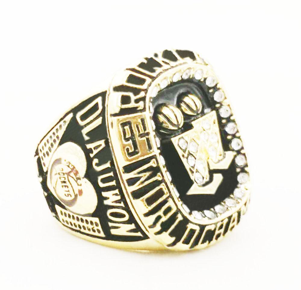 Rockets Rings Houston Rockets NBA Championship Ring (1995) - Olajuwon – Game Day Rings