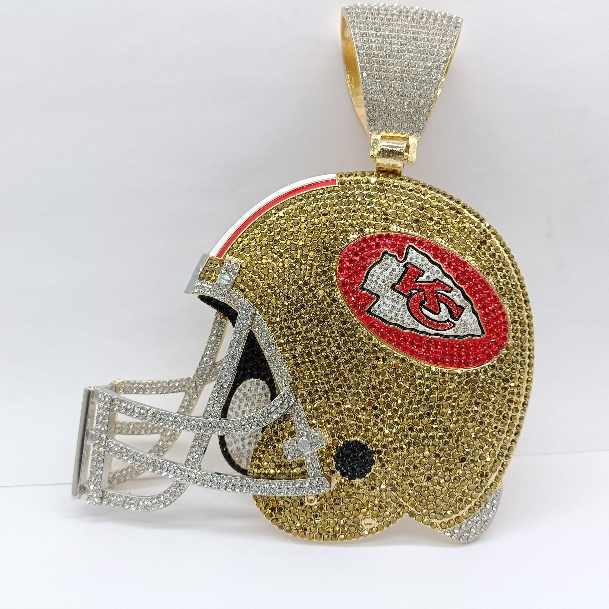 XXL NFL Helmet Necklace - Premium Series - Rings For Champs, NFL rings, MLB rings, NBA rings, NHL rings, NCAA rings, Super bowl ring, Superbowl ring, Super bowl rings, Superbowl rings, Dallas Cowboys