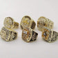 Los Angeles Lakers NBA Championship 6 Ring Set (2000, 2001, 2002, 2009, 2010, 2016) - Rings For Champs, NFL rings, MLB rings, NBA rings, NHL rings, NCAA rings, Super bowl ring, Superbowl ring, Super bowl rings, Superbowl rings, Dallas Cowboys