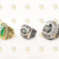 Philadelphia Eagles Super Bowl 3 Ring Set (1980, 2004, 2018) - Rings For Champs, NFL rings, MLB rings, NBA rings, NHL rings, NCAA rings, Super bowl ring, Superbowl ring, Super bowl rings, Superbowl rings, Dallas Cowboys