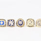 New York Yankees World Series 7 Ring Set (1977, 1978, 1996, 1998, 1999, 2000, 2009) - Rings For Champs, NFL rings, MLB rings, NBA rings, NHL rings, NCAA rings, Super bowl ring, Superbowl ring, Super bowl rings, Superbowl rings, Dallas Cowboys