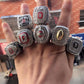 Ohio State Buckeyes College Football National Championship 7 Ring Set (2002, 2008, 2010, 2014, 2014, 2014, 2015) - Rings For Champs, NFL rings, MLB rings, NBA rings, NHL rings, NCAA rings, Super bowl ring, Superbowl ring, Super bowl rings, Superbowl rings, Dallas Cowboys