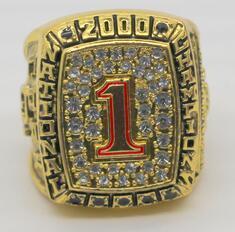 Oklahoma Sooners College Football National Championship Ring (2000) - Danny Cork - Rings For Champs, NFL rings, MLB rings, NBA rings, NHL rings, NCAA rings, Super bowl ring, Superbowl ring, Super bowl rings, Superbowl rings, Dallas Cowboys