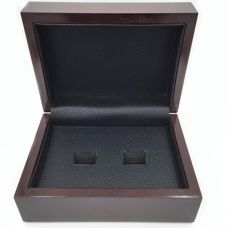 Solid Wooden Box/(2 Holes) - Rings For Champs, NFL rings, MLB rings, NBA rings, NHL rings, NCAA rings, Super bowl ring, Superbowl ring, Super bowl rings, Superbowl rings, Dallas Cowboys