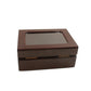 Solid Wooden Box?with Clear Display (5 Holes) - Rings For Champs, NFL rings, MLB rings, NBA rings, NHL rings, NCAA rings, Super bowl ring, Superbowl ring, Super bowl rings, Superbowl rings, Dallas Cowboys