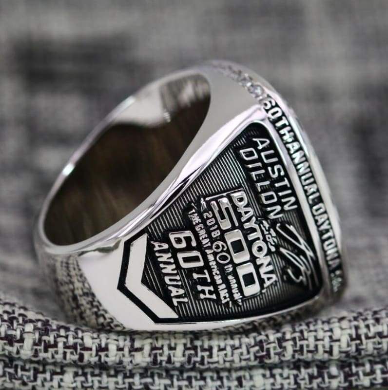 Daytona 500 Nascar Championship Ring (2018) Austin Dillon - Premium Series - Rings For Champs, NFL rings, MLB rings, NBA rings, NHL rings, NCAA rings, Super bowl ring, Superbowl ring, Super bowl rings, Superbowl rings, Dallas Cowboys