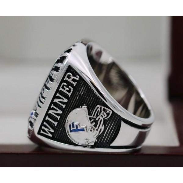 Fantasy Football Championship Ring 18k White Gold Plated (2019) - Premium Series - Rings For Champs, NFL rings, MLB rings, NBA rings, NHL rings, NCAA rings, Super bowl ring, Superbowl ring, Super bowl rings, Superbowl rings, Dallas Cowboys