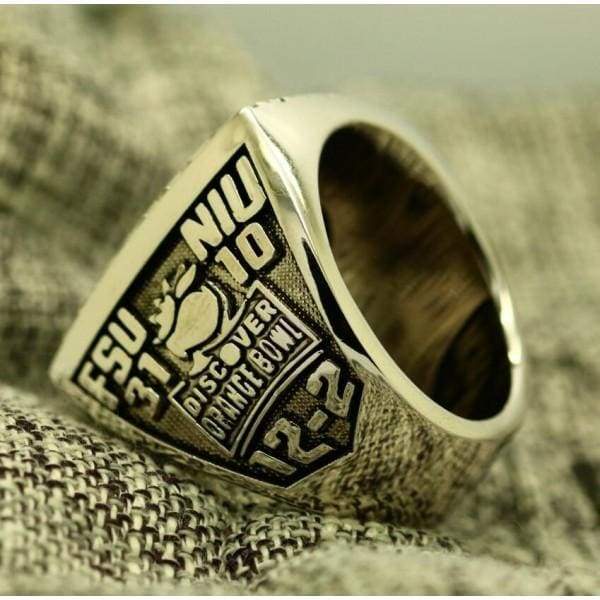 Florida State Seminoles College Football Orange Bowl Championship Ring (2013) - Premium Series - Rings For Champs, NFL rings, MLB rings, NBA rings, NHL rings, NCAA rings, Super bowl ring, Superbowl ring, Super bowl rings, Superbowl rings, Dallas Cowboys