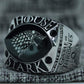 Game Of Thrones House Stark Ring - Premium Series - Rings For Champs, NFL rings, MLB rings, NBA rings, NHL rings, NCAA rings, Super bowl ring, Superbowl ring, Super bowl rings, Superbowl rings, Dallas Cowboys