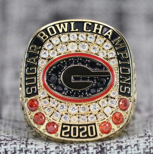 Georgia Bulldogs College Football Sugar Bowl Championship Ring (2019) - Premium Series - Rings For Champs, NFL rings, MLB rings, NBA rings, NHL rings, NCAA rings, Super bowl ring, Superbowl ring, Super bowl rings, Superbowl rings, Dallas Cowboys