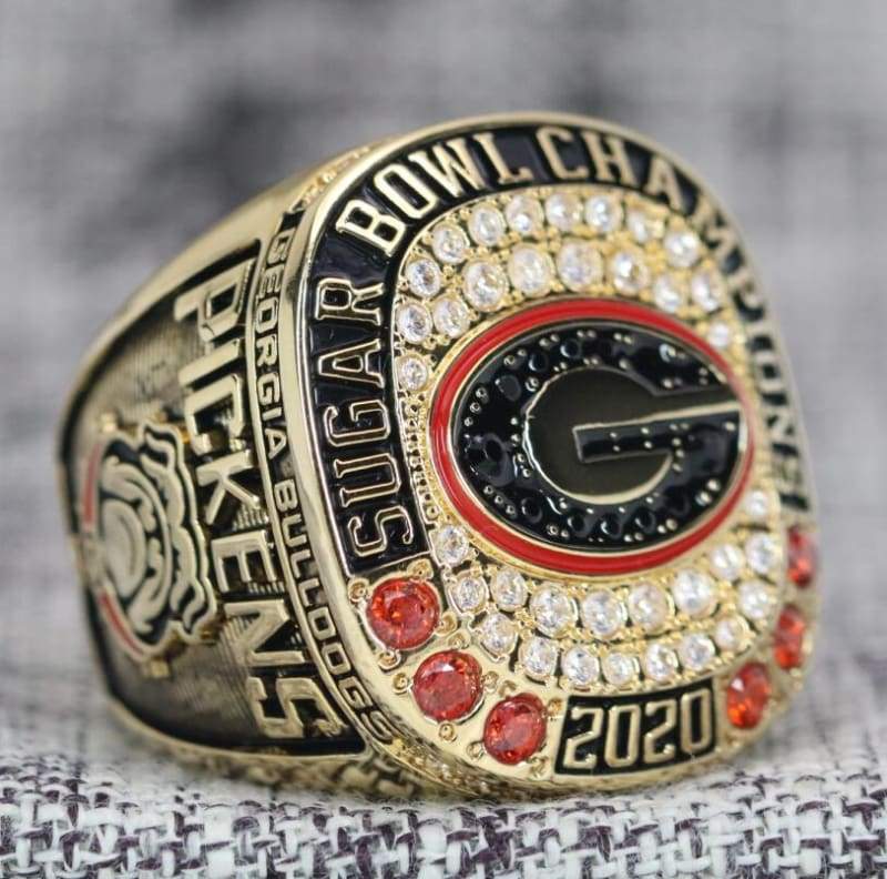 Georgia Bulldogs College Football Sugar Bowl Championship Ring (2019) - Premium Series - Rings For Champs, NFL rings, MLB rings, NBA rings, NHL rings, NCAA rings, Super bowl ring, Superbowl ring, Super bowl rings, Superbowl rings, Dallas Cowboys