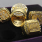 Los Angeles Lakers NBA Championship Ring Set (2000, 2001, 2002, 2009, 2010) - Premium Series - Rings For Champs, NFL rings, MLB rings, NBA rings, NHL rings, NCAA rings, Super bowl ring, Superbowl ring, Super bowl rings, Superbowl rings, Dallas Cowboys