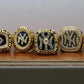 New York Yankees World Series Ring Set of 7 (1977, 1978, 1996, 1998, 1999, 2000, 2009) - Premium Series - Rings For Champs, NFL rings, MLB rings, NBA rings, NHL rings, NCAA rings, Super bowl ring, Superbowl ring, Super bowl rings, Superbowl rings, Dallas Cowboys