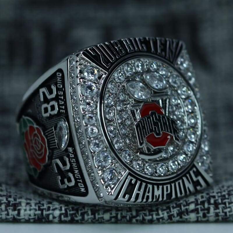 Ohio State Buckeyes Big 10 Rose Bowl Championship Ring (2018) - Premiu ...