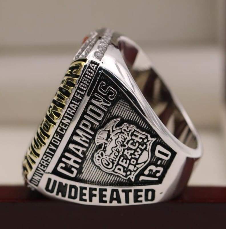 University of Central Florida (UCF) College Football National Championship Ring (2018) - Premium Series - Rings For Champs, NFL rings, MLB rings, NBA rings, NHL rings, NCAA rings, Super bowl ring, Superbowl ring, Super bowl rings, Superbowl rings, Dallas Cowboys
